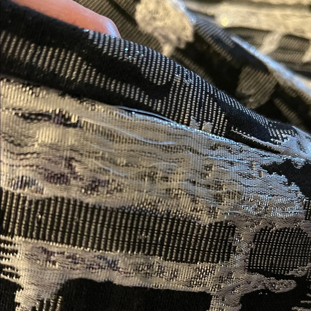 Focus 2000 Black and Gray Abstract Blazer - Picture 14 of 16